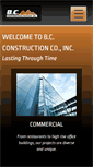 Mobile Screenshot of bcconstructionco.com